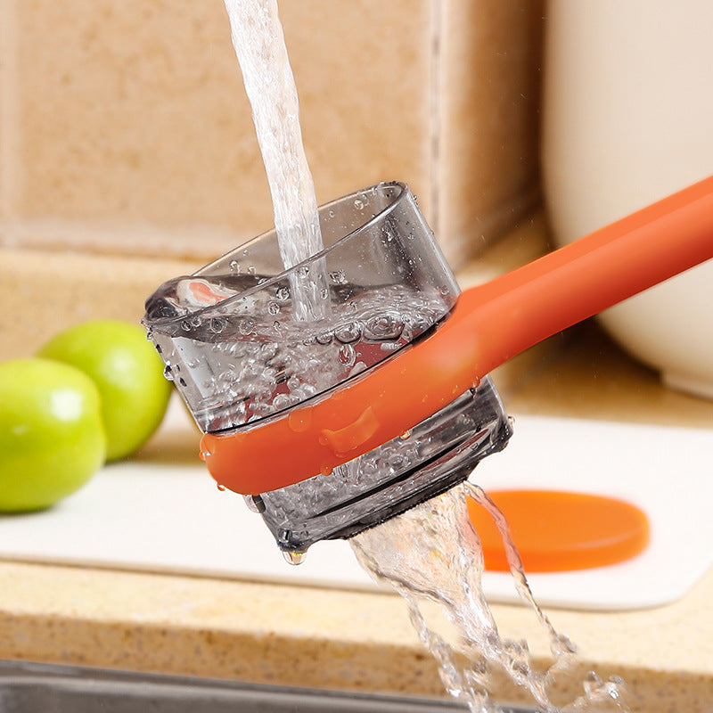 Éplucheur multifonctionnel de cuisine avec seau de rangement grattoir couteau à éplucher les fruits éplucheur de rangement Gadgets de cuisine