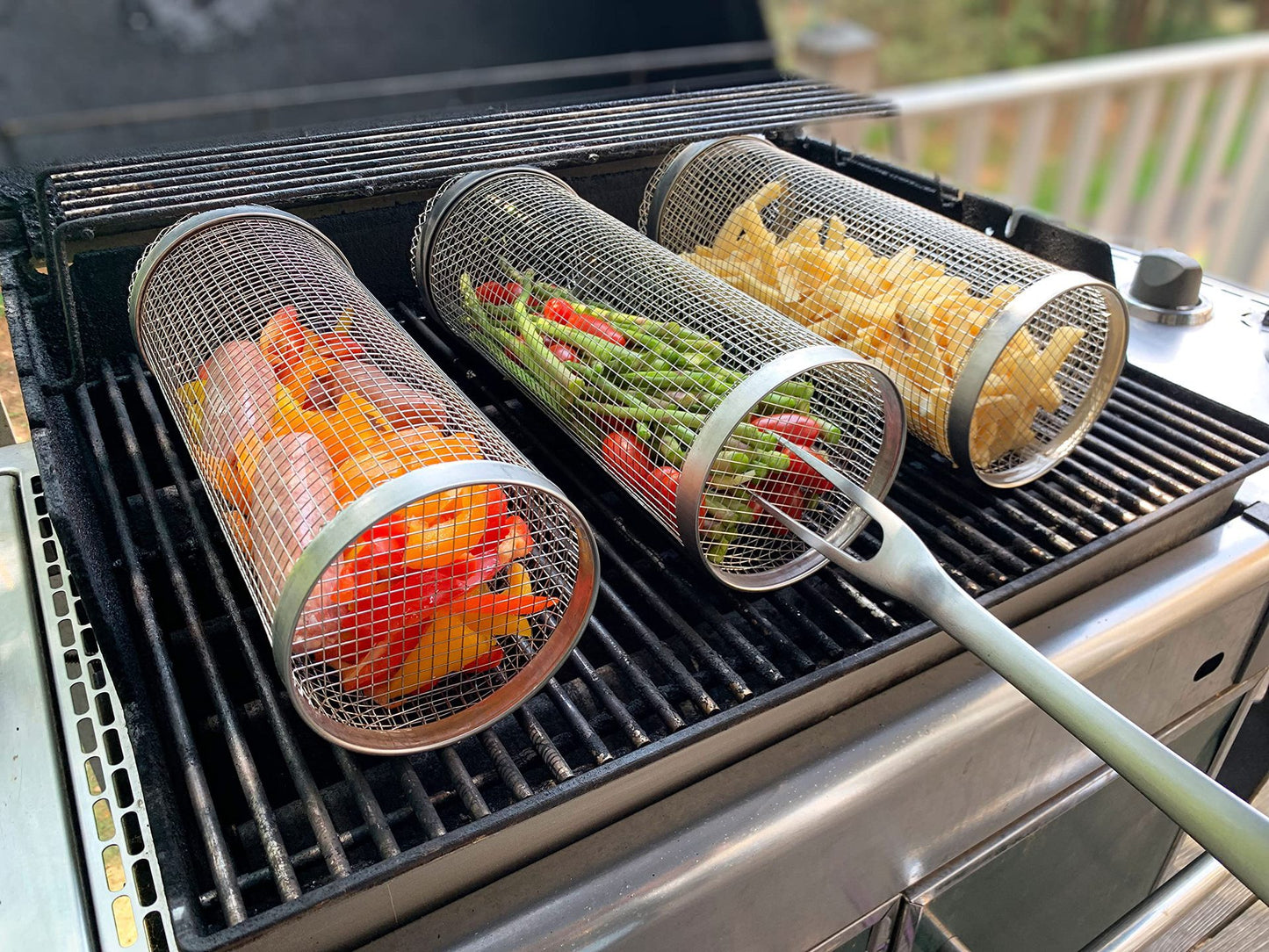 Stainless Steel Grilling Basket