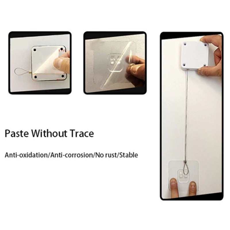 Ferme-porte automatique sans poinçon ferme-porte à fermeture douce pour porte coulissante porte en verre 500g-1000g dispositif de fermeture de Tension