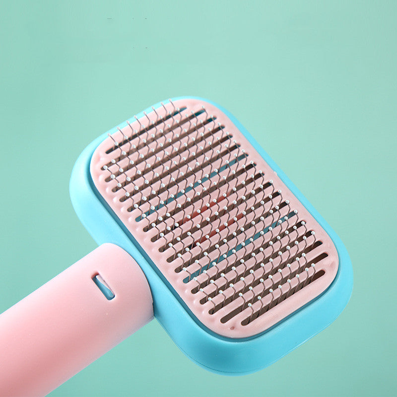 Pet Hair Brush Self Cleaning