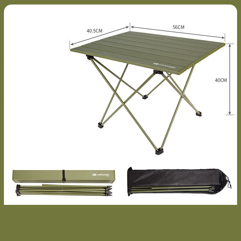 Portable Folding Table Aluminum Alloy BBQ