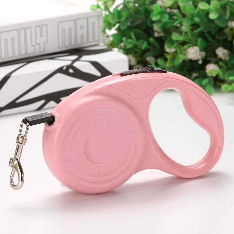 Automatic retractable dog leash