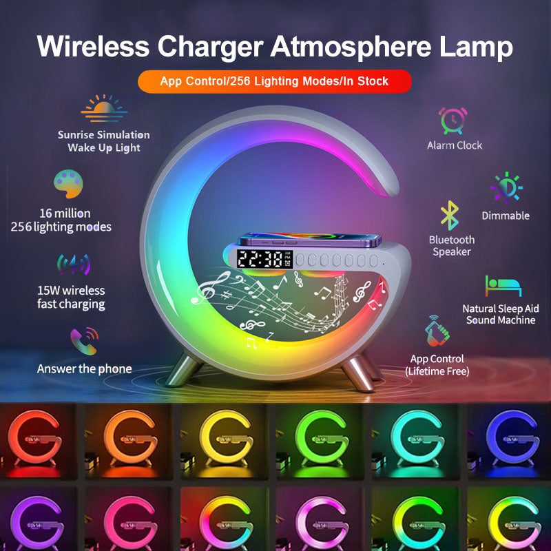 RGB Bluetooth Light/Speakers/ Wireless Charging