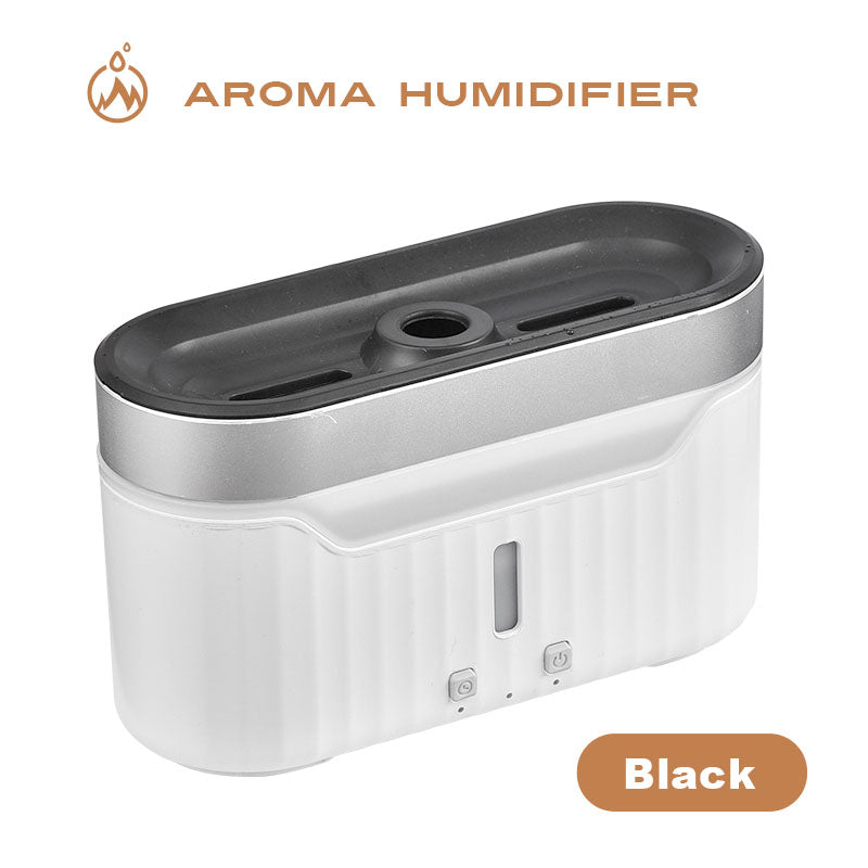 Nouveau méduse flamme humidificateur Simulation flamme aromathérapie humidificateur méduse brouillard cercle atmosphère lampe humidificateur