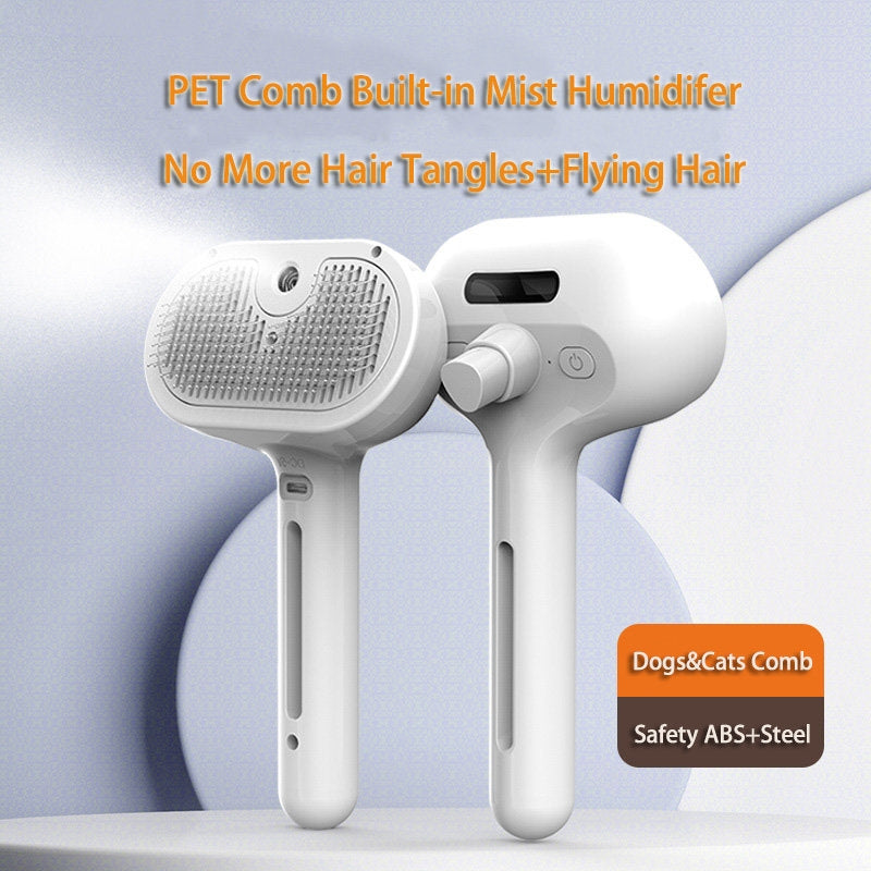 Pet Comb W/ Built-in Mist Humidifier