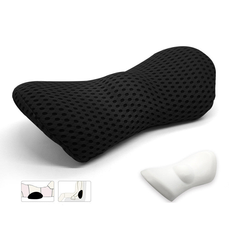 Oreiller de soutien lombaire pour dormeurs latéraux grossesse soulager hanche coccyx sciatique douleur Machine chaise dos coussin taille siège de voiture